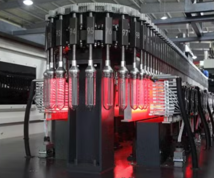 Infrared radiator for PET preform heating