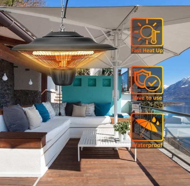 Electric patio heater waterproof
